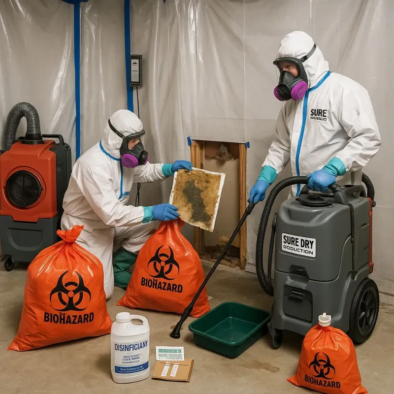 Contaminated Water Handling Protocols process in Lenwood, CA