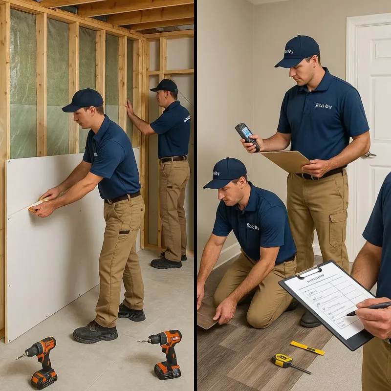 Repairs and Reconstruction process in Lenwood, CA