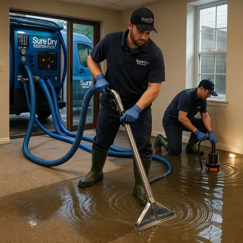 Water Extraction and Removal process in Lenwood, CA